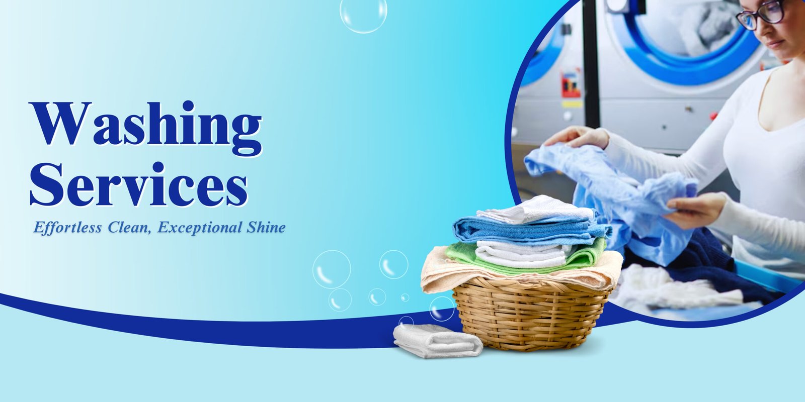 Washing Services Banner
