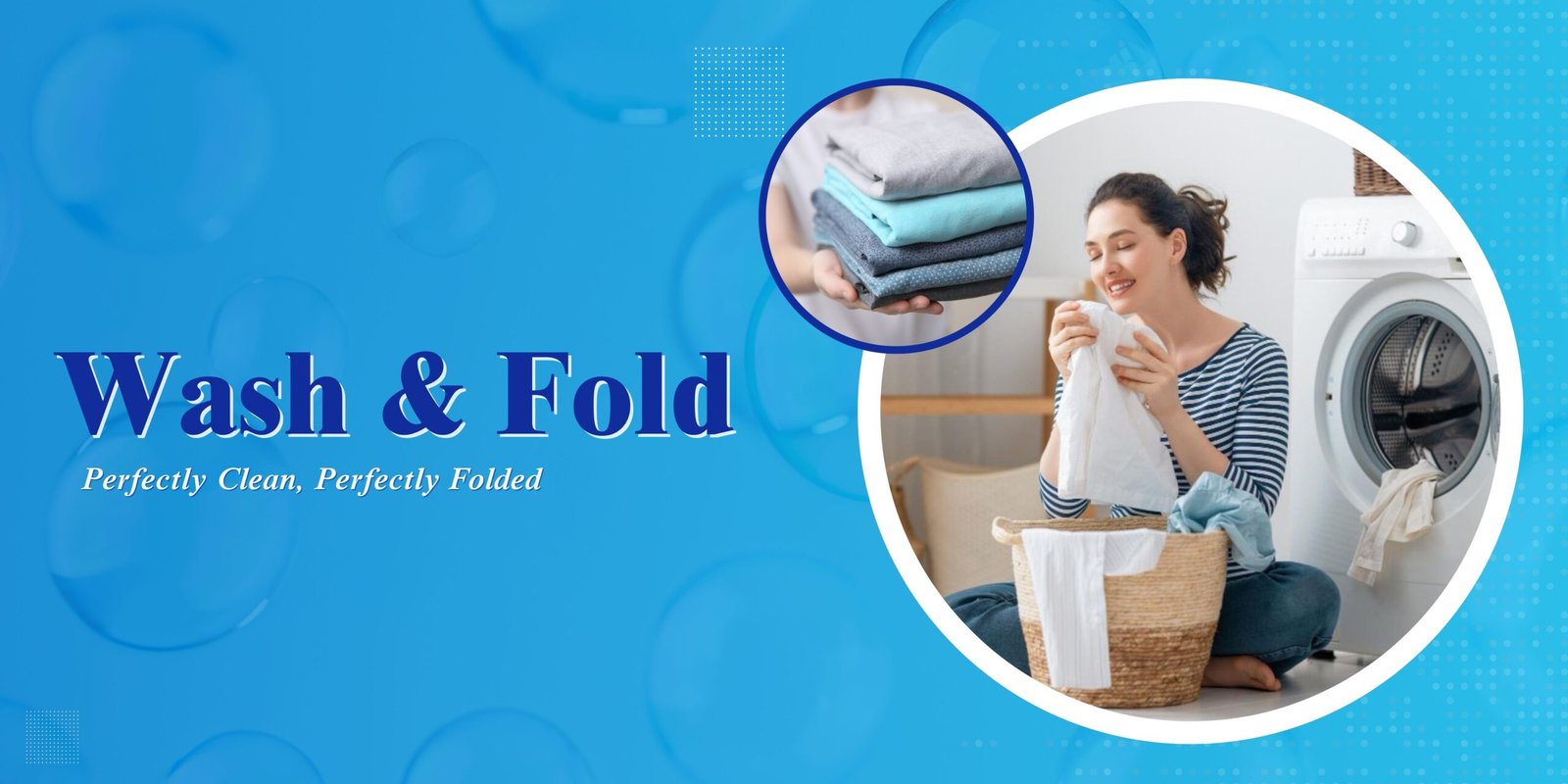 Wash And Fold Banner